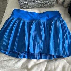 Lululemon blue tennis skirt